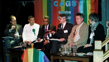 The CAGS Hustings event, 2010