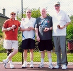 Tennis doubles finalists